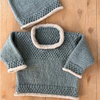 Sweater and Hat K3020
